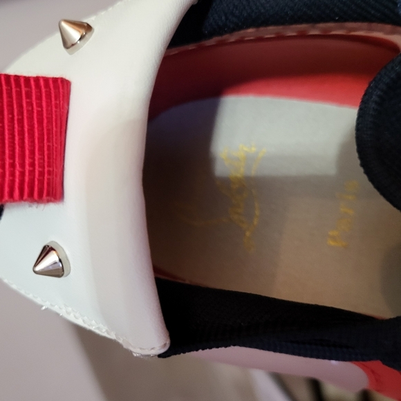 Authentic Christian Louboutin CL Paris Sneakers – Red Bottom Luxury - Picture 4 of 12